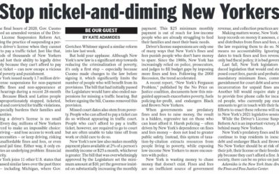 NY DAILY NEWS: Stop nickel-and-diming New Yorkers