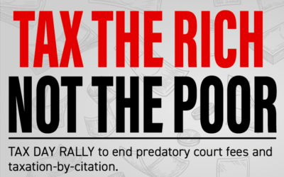 LIVE ACTION: Tax Day Rally to Tax the Rich, Not the Poor